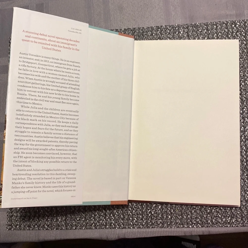 The Invention of Exile Book by Vanessa Manko